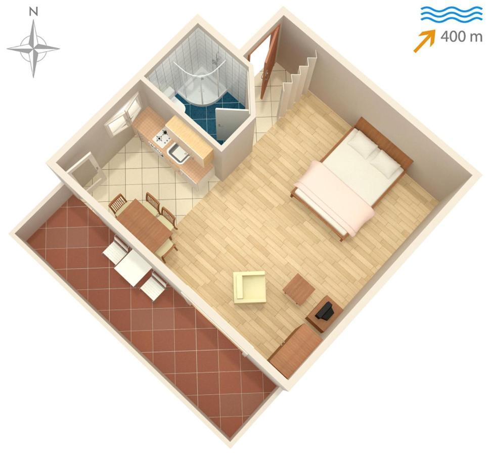 Apartments For Families With Children Zdrelac, Pasman - 8424 Zewnętrze zdjęcie